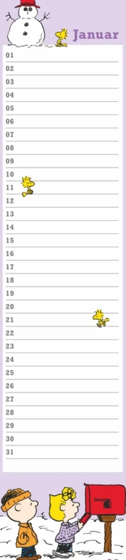Peanuts Geburtstagskalender Langplaner*Heye Online