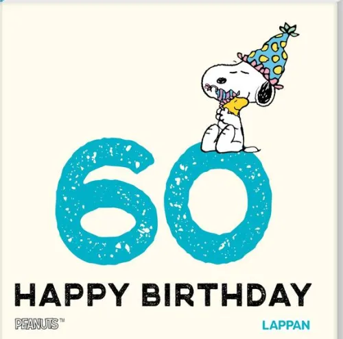 Lappan Verlag Geburtstag-Peanuts Geschenkbuch: Happy Birthday zum 60. Geburtstag