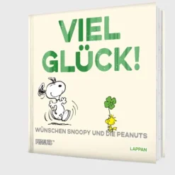 Lappan Verlag Glück & Wünsche-Peanuts Geschenkbuch: Viel Glück wünschen Snoopy und die Peanuts!