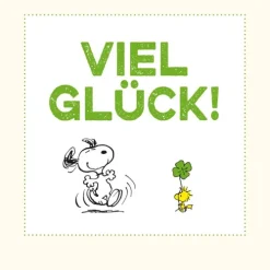 Lappan Verlag Glück & Wünsche-Peanuts Geschenkbuch: Viel Glück wünschen Snoopy und die Peanuts!