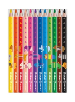 Pelikan Buntstifte*Buntstifte Combino dreieckig dick, 12er Set