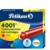 Tintenpatronen 4001® Set mit 6 Standard-Patronen, Brillant-Rot*Pelikan Best