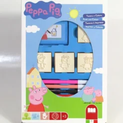 Triton-X Stempel & -Kissen-PEPPA PIG - Stempel Set
