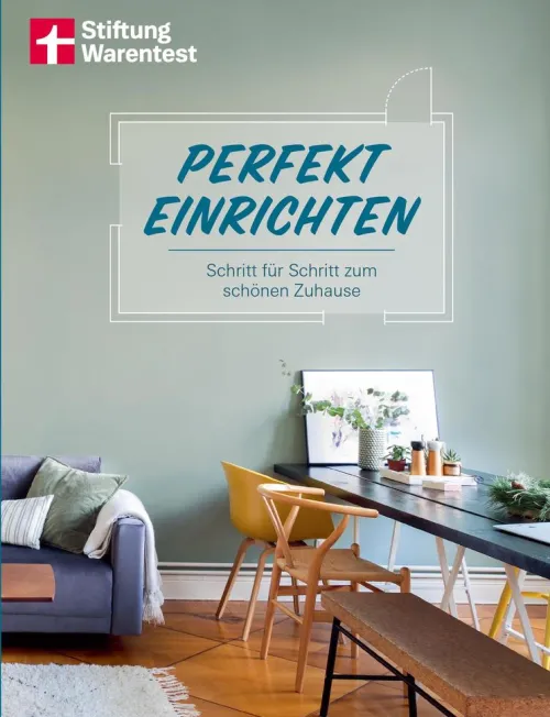 Stiftung Warentest Einkaufsführer-Perfekt einrichten