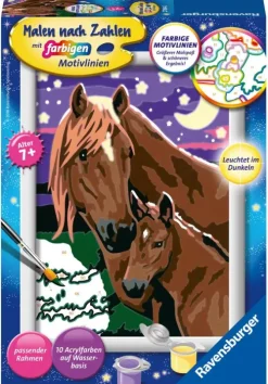 Ravensburger Spieleverlag Basteln & Kreatives-Pferde Malen nach Zahlen Sonderserie E