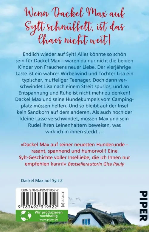 Pfotenglück - Dackel Max auf Spurensuche*Piper Verlag GmbH New