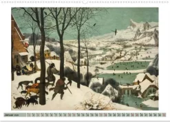 Pieter Bruegel d.Ä. (Wandkalender 2026 DIN A2 quer), Monatskalender*Calvendo Best