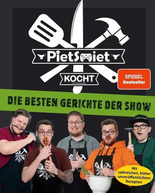 FISCHER Sauerländer Grundkochbücher & Lexika*PietSmiet kocht. Die besten Gerichte der Show