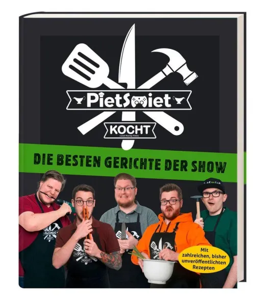 FISCHER Sauerländer Grundkochbücher & Lexika*PietSmiet kocht. Die besten Gerichte der Show