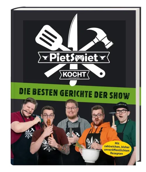 FISCHER Sauerländer Grundkochbücher & Lexika*PietSmiet kocht. Die besten Gerichte der Show