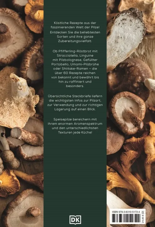 Pilze. Das Kochbuch*Dorling Kindersley Verlag Clearance