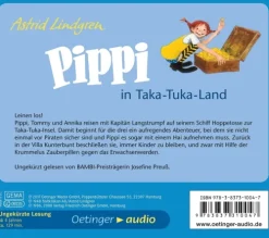 Oetinger Media GmbH Kinder- & Jugendbücher·Erstlesebücher*Pippi in Taka-Tuka-Land (2 CD)