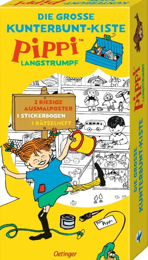 Oetinger Dekoration & Einrichtung-Pippi Langstrumpf. Die große Kunterbunt-Kiste