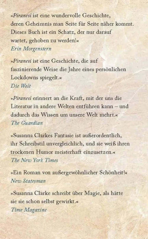 Heyne Taschenbuch Fantasy & Science Fiction-Piranesi