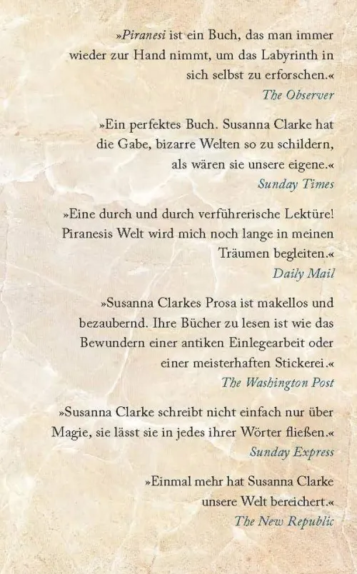 Heyne Taschenbuch Fantasy & Science Fiction-Piranesi