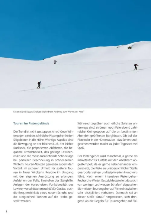 Frischluft Edition Skiführer-Pistengehen und leichte Skitouren