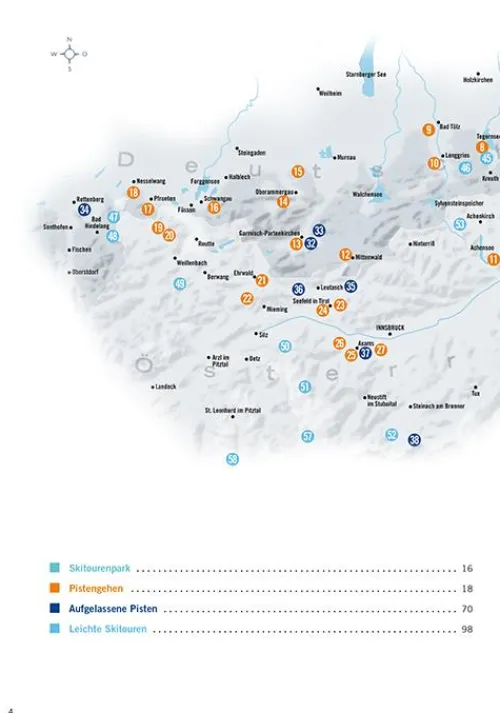 Frischluft Edition Skiführer-Pistengehen und leichte Skitouren