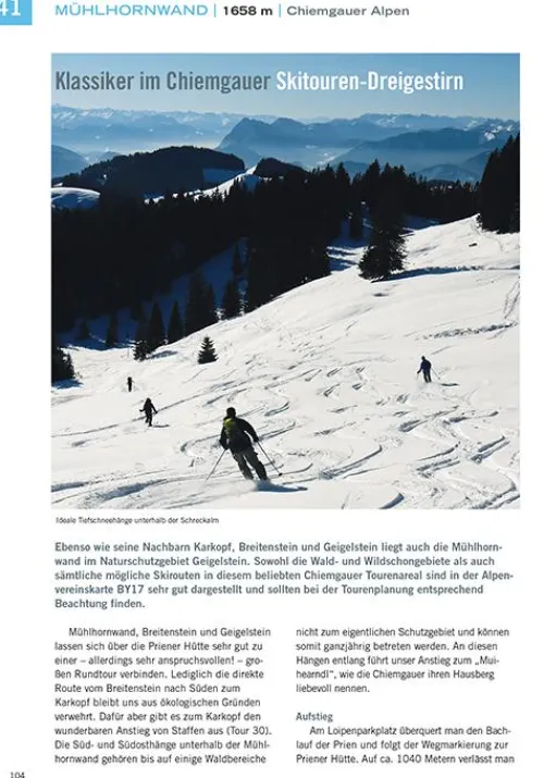 Frischluft Edition Skiführer-Pistengehen und leichte Skitouren