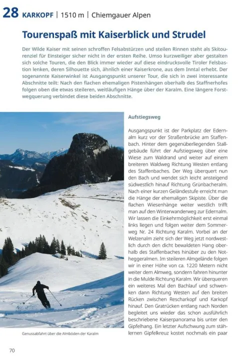 Frischluft Edition Skiführer-Pistengehen und leichte Skitouren