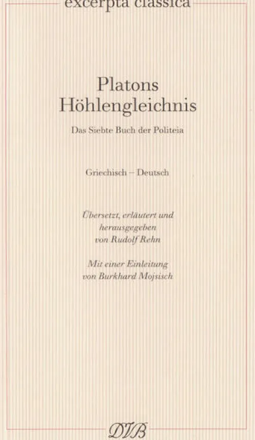 Dieterich'sche Philosophie-Platons Höhlengleichnis