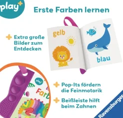 Ravensburger Verlag 0-3 Jahre*Play+ flip&pop Erste Farben - ab 6 Monate