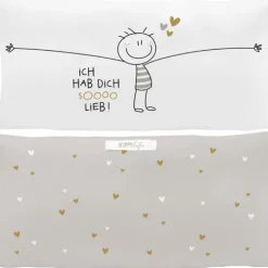 Sheepworld AG Dekoration & Einrichtung*Plüschkissen "Hab dich sooo lieb"
