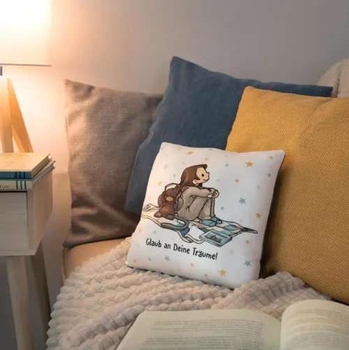 Plüschkissen Motiv 'Anouk'*Sheepworld AG Discount