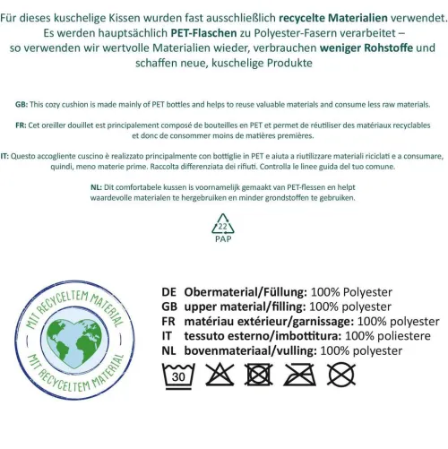 Plüschkissen Motiv 'Anouk'*Sheepworld AG Discount