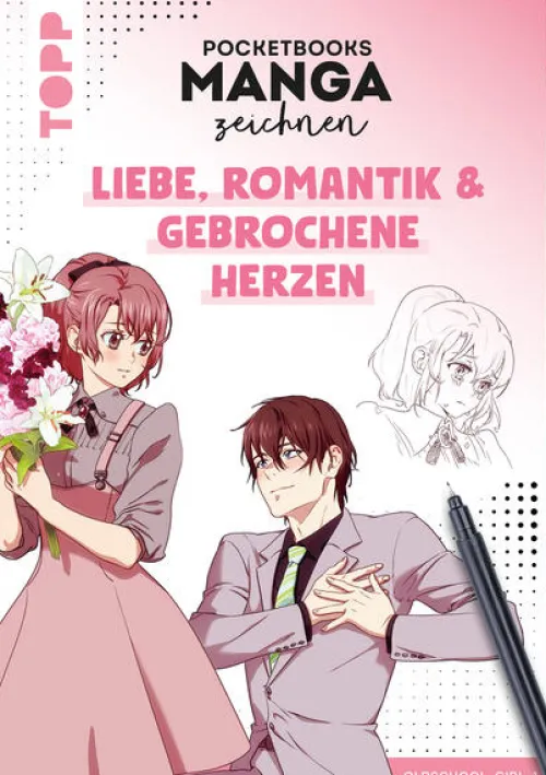 Pocketbooks Manga zeichnen - Teil 2: Liebe, Romantik & gebrochene Herzen*frechverlag GmbH Clearance