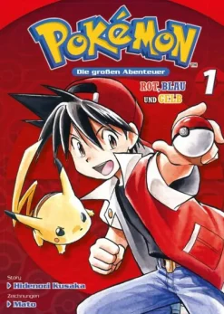 Panini Verlags GmbH Comedy & Humor|Action & Abenteuer*Pokémon - Die großen Abenteuer: Rot, Blau und Gelb 01