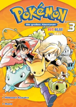 Kinder Panini Verlags GmbH Comedy & Humor|Action & Abenteuer-Pokémon - Die großen Abenteuer: Rot, Blau und Gelb 03