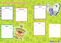 Panini Verlags GmbH Freundebücher-Pokémon: Meine Freunde