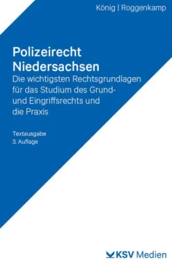 KSV Mediengesellschaft Jura*Polizeirecht Niedersachsen