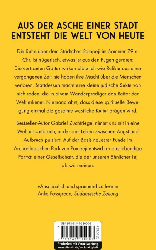 Pompejis letzter Sommer*Propyläen Verlag Clearance