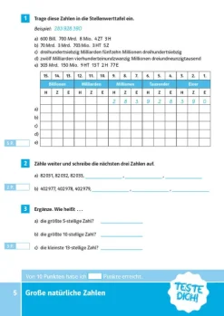 PONS Der große Testblock Mathematik 5./6. Klasse*Klett Lerntraining Best