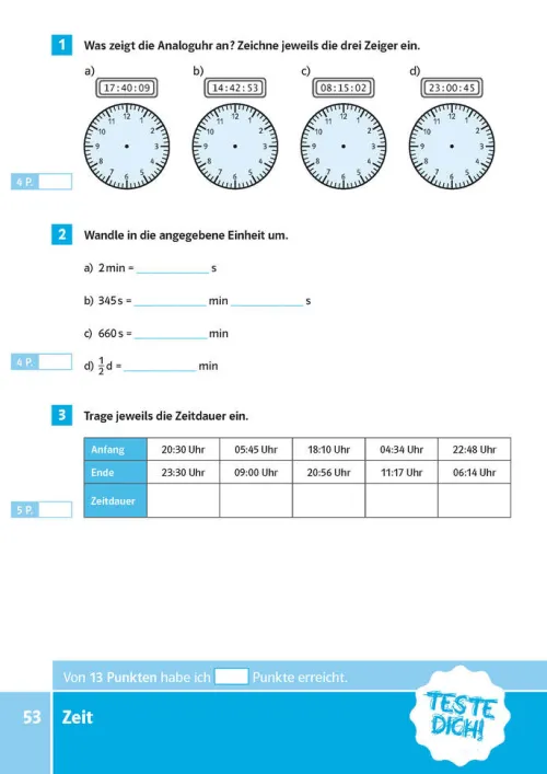 PONS Der große Testblock Mathematik 5./6. Klasse*Klett Lerntraining Best