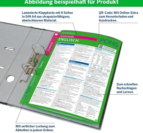 Pons Langenscheidt GmbH Lexika & Sprachen*PONS Grammatik auf einen Blick Latein
