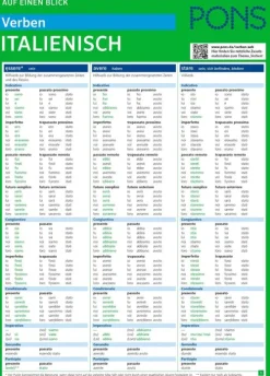 Pons Langenscheidt GmbH Lexika & Sprachen-PONS Verben auf einen Blick Italienisch