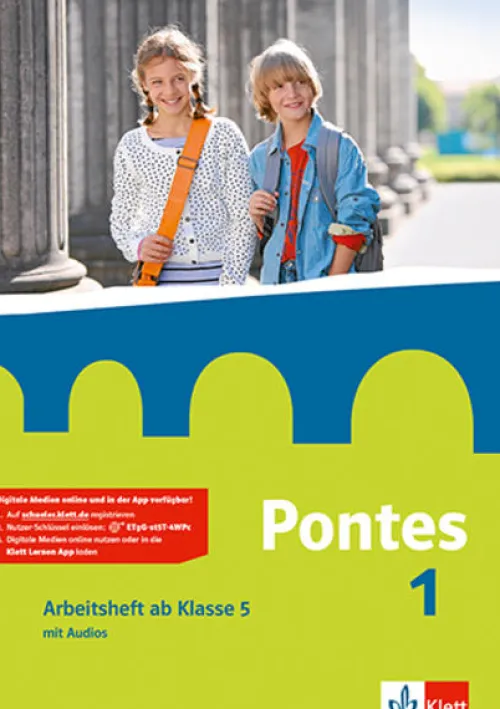 Pontes 1. Arbeitsheft ab Klasse 5 mit Audios 1. Lernjahr*Klett Ernst /Schulbuch Online
