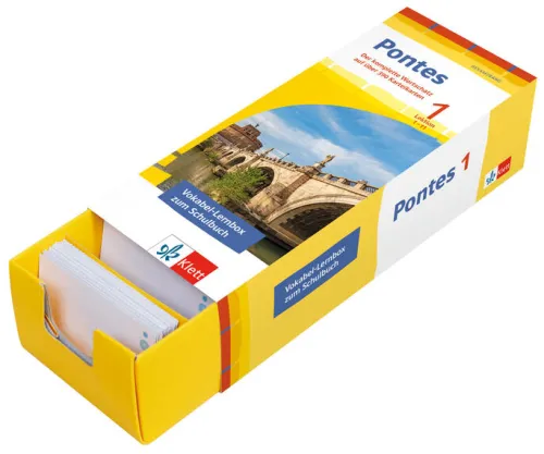 Klett Lerntraining Abi Trainer·Fremdsprachen*Pontes Gesamtband 1 (ab 2020) Vokabel-Lernbox zum Schulbuch 1. Lernjahr. Lektion 1-11