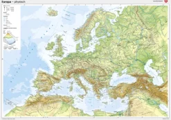 Westermann Lernwelten Quali Trainer·Quali Trainer*Posterkarten Geographie: Europa: physisch