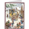 Richard Sellmer Verlag Postkartenkalender*Postkarten-Adventskalender "Hurra die Kutsche kommt"