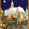Richard Sellmer Verlag Postkartenkalender*Postkarten-Adventskalender "Zug"