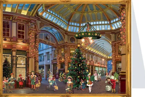 Postkarten-Adventskalender "Christmas Shopping"*Richard Sellmer Verlag Outlet