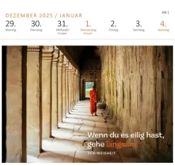 arsEdition Postkartenkalender*Postkartenkalender 365 Tage Achtsamkeit 2026