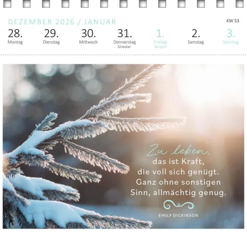 Postkartenkalender 365 Tage Sonne im Herzen 2027*Ars Edition GmbH