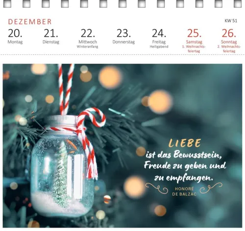 Postkartenkalender 365 Tage Sonne im Herzen 2027*Ars Edition GmbH