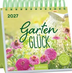 Postkartenkalender Gartenglück 2027*Ars Edition GmbH Best