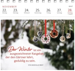 Postkartenkalender Gartenglück 2027*Ars Edition GmbH Best
