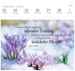 ars edition Postkartenkalender*Postkartenkalender Gartenglück 2026